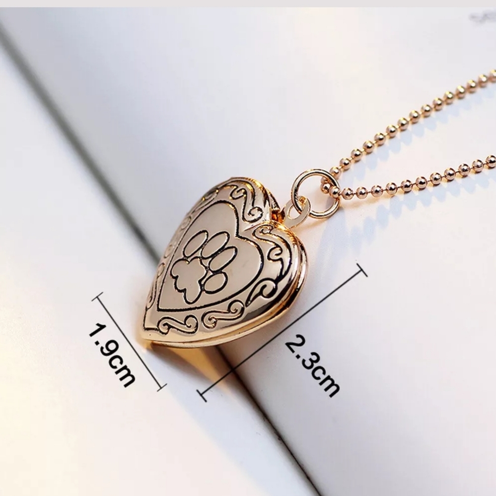 🐶🐱PET HEART LOCKETS! Dog cat pendant - Picture 5 of 6